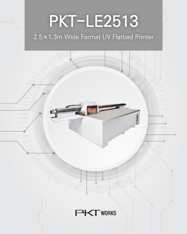 PKT-LE2513 UV Flatbed Printer
