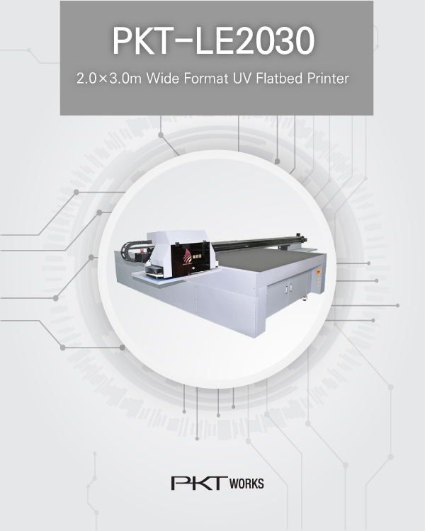 PKT-LE2030 UV Flatbed Printer
