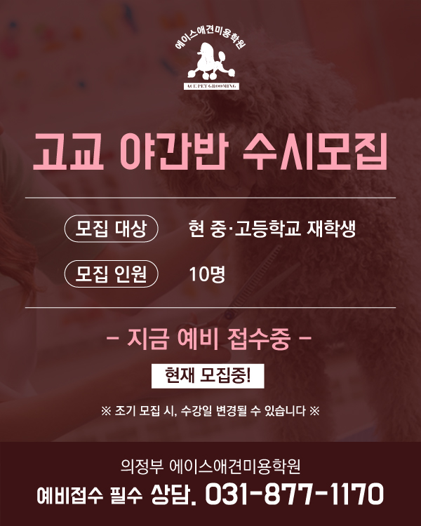 고교 야간반 수시모집